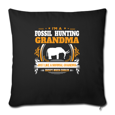 weihnachtsgeschenk oma Kissenbezug - Fossile Jagd Oma Shirt Geschenkidee