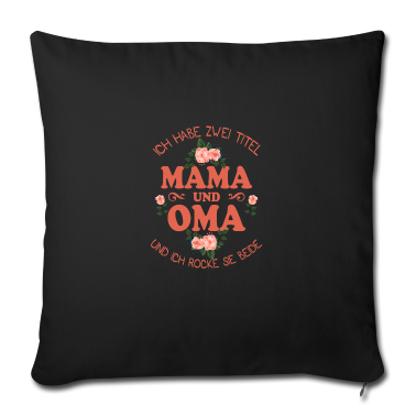 weihnachtsgeschenk oma Kissenbezug - Mama und Oma Familie Geschenk