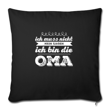 weihnachtsgeschenk oma Kissenbezug - Ich bin die Oma - Geschenk für die Großmutter