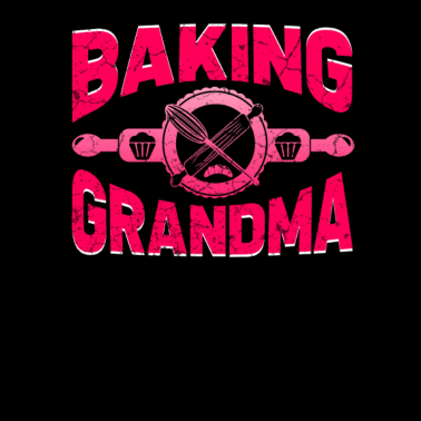 Motiv Backen Oma Bäckerin Großmutter