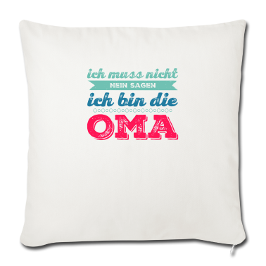 weihnachtsgeschenk oma Kissenbezug - Ich bin die Oma - Geschenk für die Großmutter