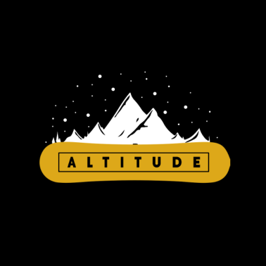 Motiv Höhe Weihnachtsgeschenk Altitude Snowboard