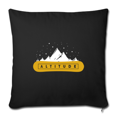 weihnachtsgeschenk oma Kissenbezug - Höhe Weihnachtsgeschenk Altitude Snowboard