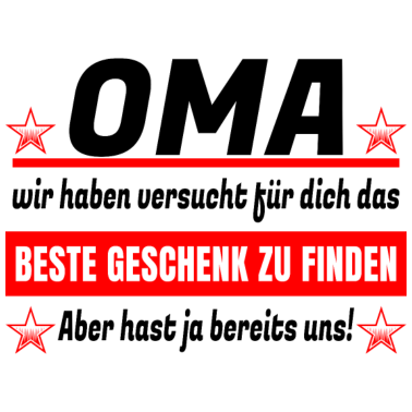 Motiv Oma Oma Weihnachtsgeschenk I Oma Geburtstag