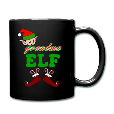 weihnachtsgeschenk oma Tasse - Oma Elf Weihnachtsgeschenk