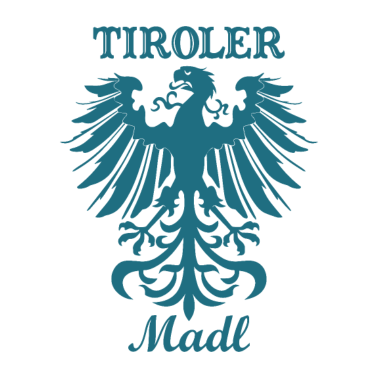 Motiv Tiroler madl Dialekt Wappen Adler Geschenk