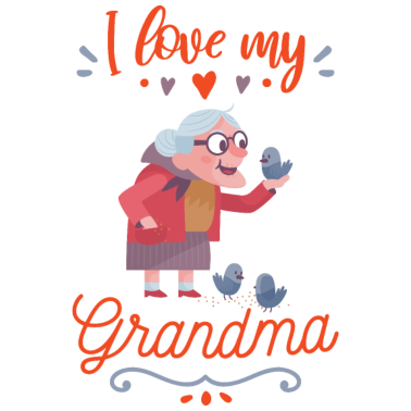 Motiv Großmutter Oma Enkel Geburt Geschenk Spruch