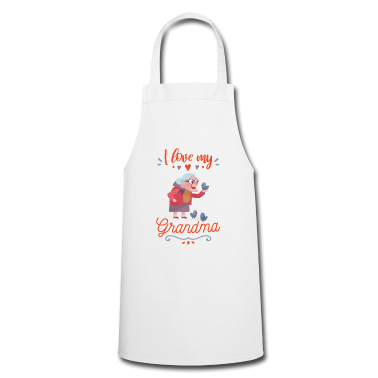 Weihnachtsgeschenk Oma Schürze - Großmutter Oma Enkel Geburt Geschenk Spruch