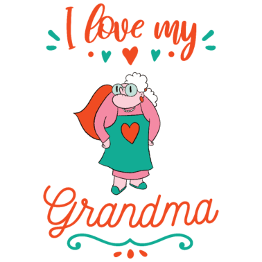 Motiv Großmutter Oma Enkel Geburt Geschenk Spruch