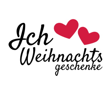 Motiv Ich liebe Weihnachtsgeschenke