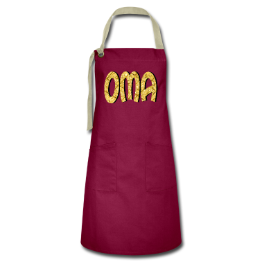 Weihnachtsgeschenk Oma Schürze - OMA GROßMAMA GROßMUTTER OMI