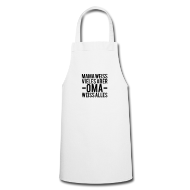 Weihnachtsgeschenk Oma Schürze - Oma
