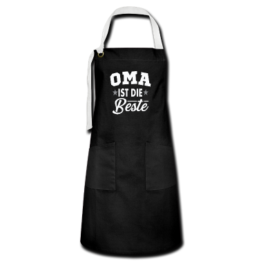 Weihnachtsgeschenk Oma Schürze - Oma ist die beste