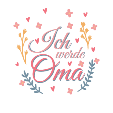 Motiv Ich werde Oma - Schwangerschaftsankündigung