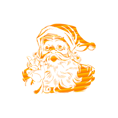 Motiv Weihnachtsmann Weihnachtsgeschenk Christkind Vibes