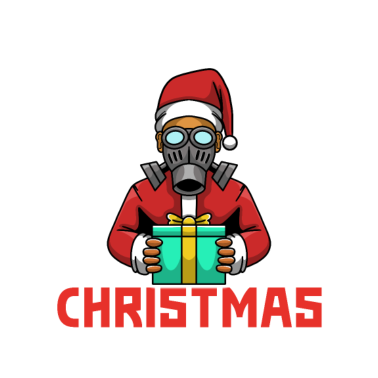 Motiv Als Weihnachtsgeschenk eine Maske