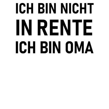 Motiv Oma geworden