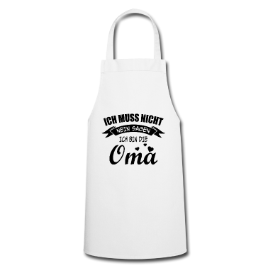 Weihnachtsgeschenk Oma Schürze - Oma Familie Geschenk