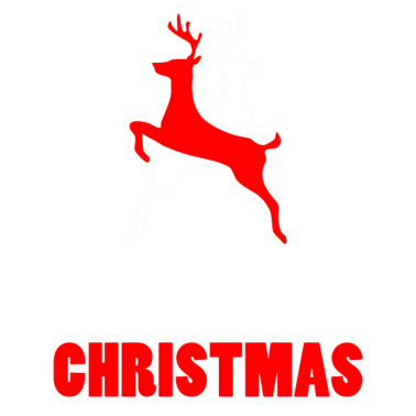 Motiv Fröhliche Weihnachten | Rentier Weihnachtsgeschenk