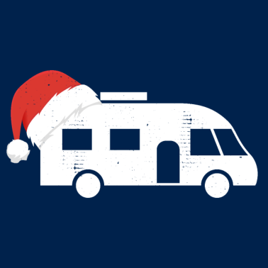 Motiv Moderner Wohnmobil Weihnachtsmütze | Weihnachtsgeschenk