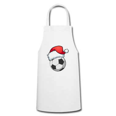 Weihnachtsgeschenk Oma Schürze - Fußball Mit Nikolausmütze Weihnachtsgeschenk
