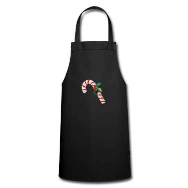 Weihnachtsgeschenk Oma Schürze - Leckere Zuckerstange als Weihnachtsgeschenk
