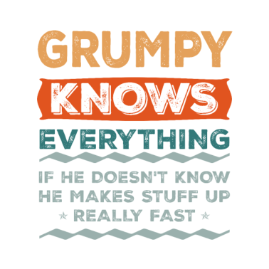 Motiv Mürrisch wissen alles Weihnachtsgeschenk