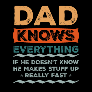 Motiv Papa weiß alles Weihnachtsgeschenk