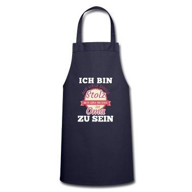 Weihnachtsgeschenk Oma Schürze - Oma shirt • Ich bin stolz • Oma Geschenk