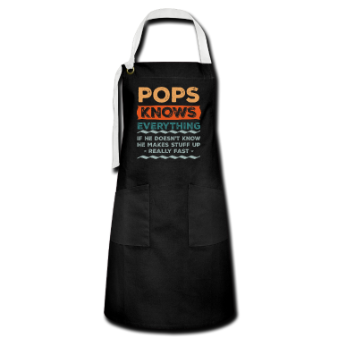 Weihnachtsgeschenk Oma Schürze - Pops wissen alles Weihnachtsgeschenk