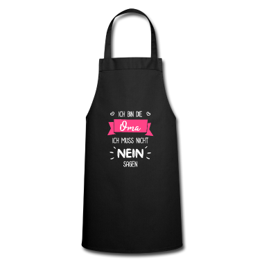 Weihnachtsgeschenk Oma Schürze - Oma Geschenk
