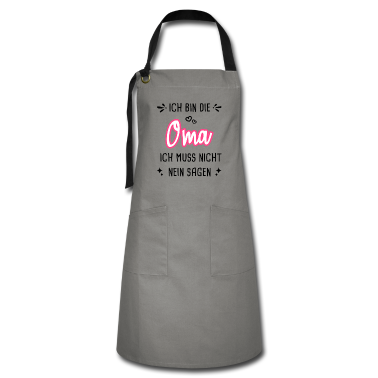 Weihnachtsgeschenk Oma Schürze - Oma Geschenk