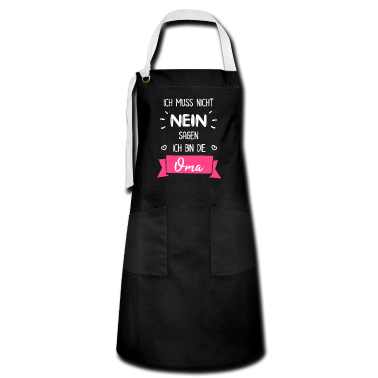 Weihnachtsgeschenk Oma Schürze - Oma Geschenk