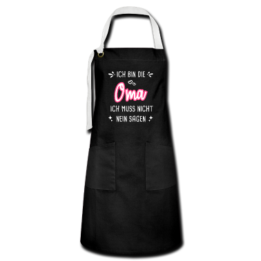 Weihnachtsgeschenk Oma Schürze - Oma Geschenk