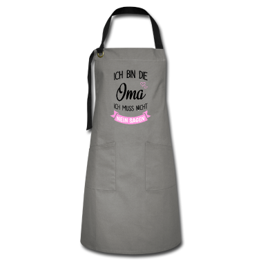 Weihnachtsgeschenk Oma Schürze - Oma Geschenk
