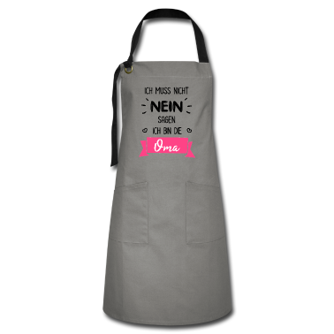 Weihnachtsgeschenk Oma Schürze - Oma Geschenk