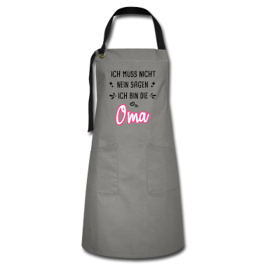 Weihnachtsgeschenk Oma Schürze - Oma Geschenk