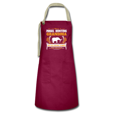 Weihnachtsgeschenk Oma Schürze - Fossile Jagd Oma Shirt Geschenkidee