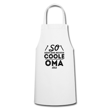 Weihnachtsgeschenk Oma Schürze - Coole Oma Geschenk Familie