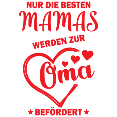 Motiv Mamas Oma Familie Geschenk