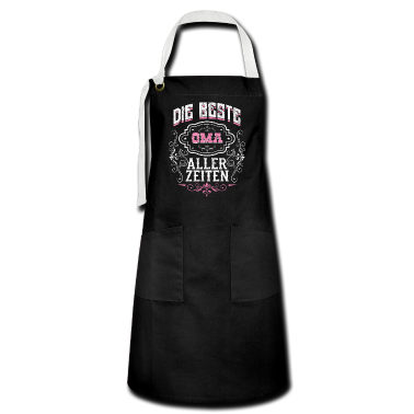 Weihnachtsgeschenk Oma Schürze - Oma Vintage Retro Geschenk