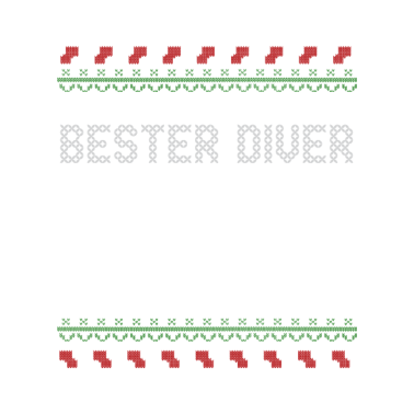 Motiv Weihnachtsgeschenk Bester Diver Taucher Geschenk