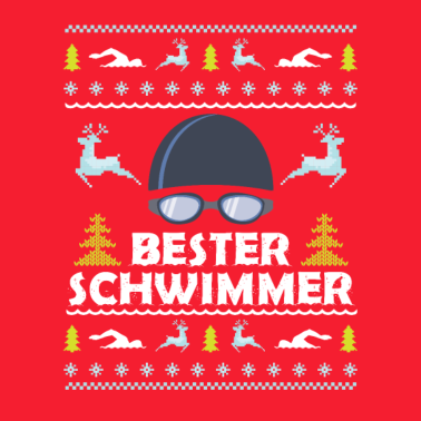Motiv Weihnachtsgeschenk Bester Schwimmer Sport Geschenk