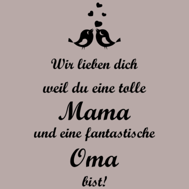 Motiv wir lieben dich oma