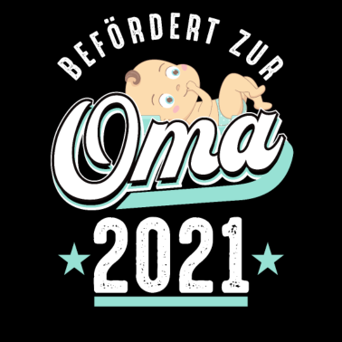 Motiv Befördert zum Oma 2021