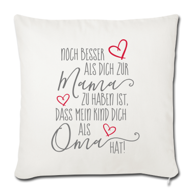 Geschenk Oma Kissenbezug - Dich als Oma