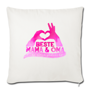 Geschenk Oma Kissenbezug - Beste Mama und Oma