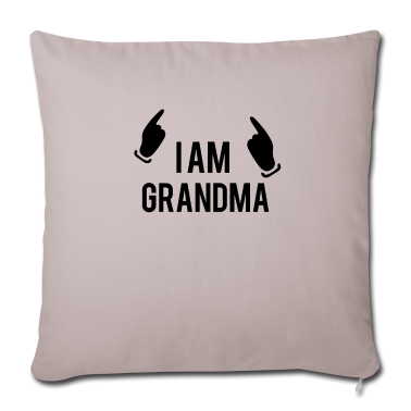 Geschenk Oma Kissenbezug - Ich bin Oma