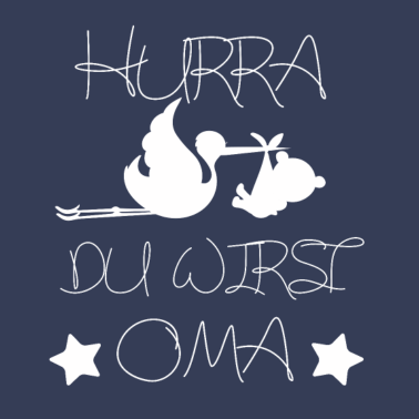 Motiv Hurra, du wirst Oma