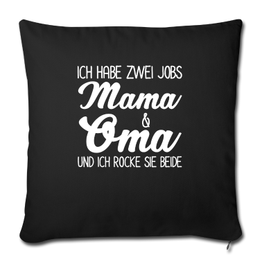 Geschenk Oma Kissenbezug - Mama & Oma